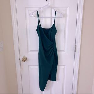 PrettyLittleThing Dress Hunter Green